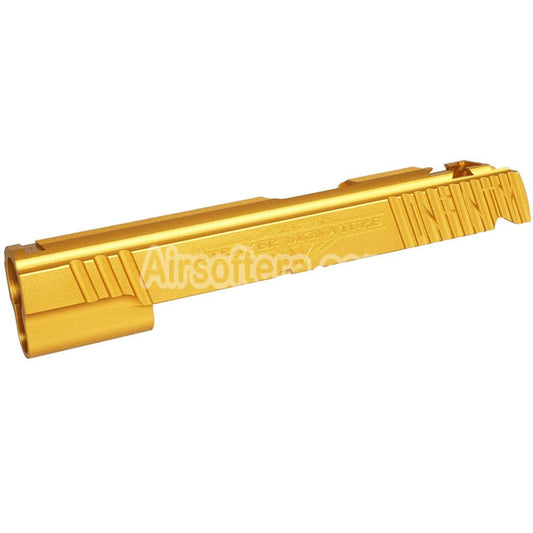 5KU CNC Aluminum Infinity Signature Slide For Tokyo Marui Hi Capa 5.1 Series GBB Pistols Airsoft Gold - AirsoftEra