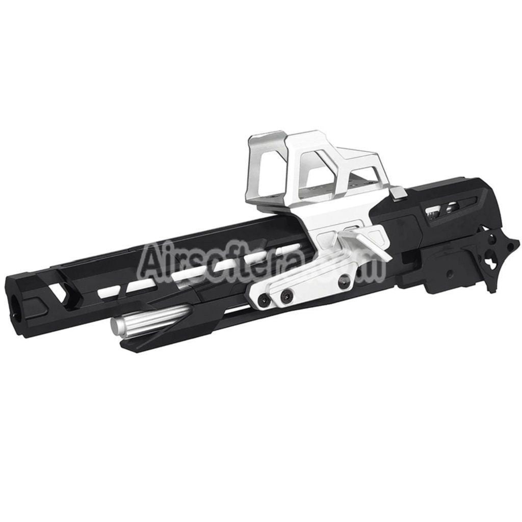 5KU CNC Aluminum EX-02 Barrel Slide Middle Frame Kit Complete Set Suitable For Tokyo Marui Hi-Capa Series GBB Pistols Airsoft - AirsoftEra