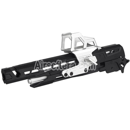 5KU CNC Aluminum EX-02 Barrel Slide Middle Frame Kit Complete Set Suitable For Tokyo Marui Hi-Capa Series GBB Pistols Airsoft - AirsoftEra