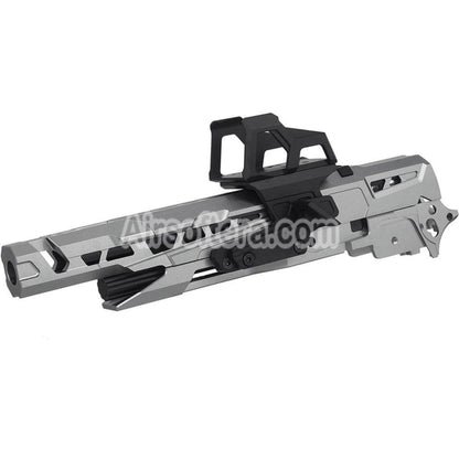 5KU CNC Aluminum EX-02 Barrel Slide Middle Frame Kit Complete Set Suitable For Tokyo Marui Hi-Capa Series GBB Pistols Airsoft - AirsoftEra