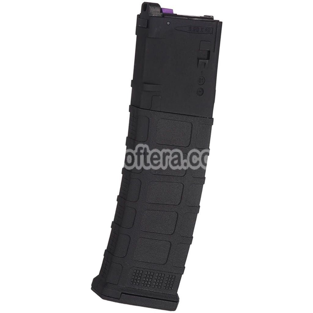 CYMA 44rd Polymer PMAG Gas Magazine Suitable For CYMA CGS Tokyo Marui M4 Series MWS GBB Rifles Airsoft Black - AirsoftEra