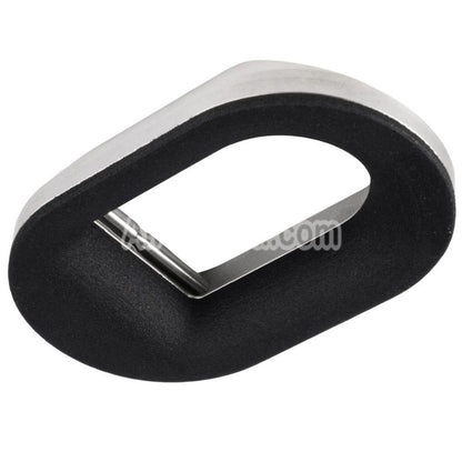 Revanchist Airsoft Stainless Steel Magwell XL For Tokyo Marui Hi-Capa Series GBB Pistols Polymer Grip Silver - AirsoftEra