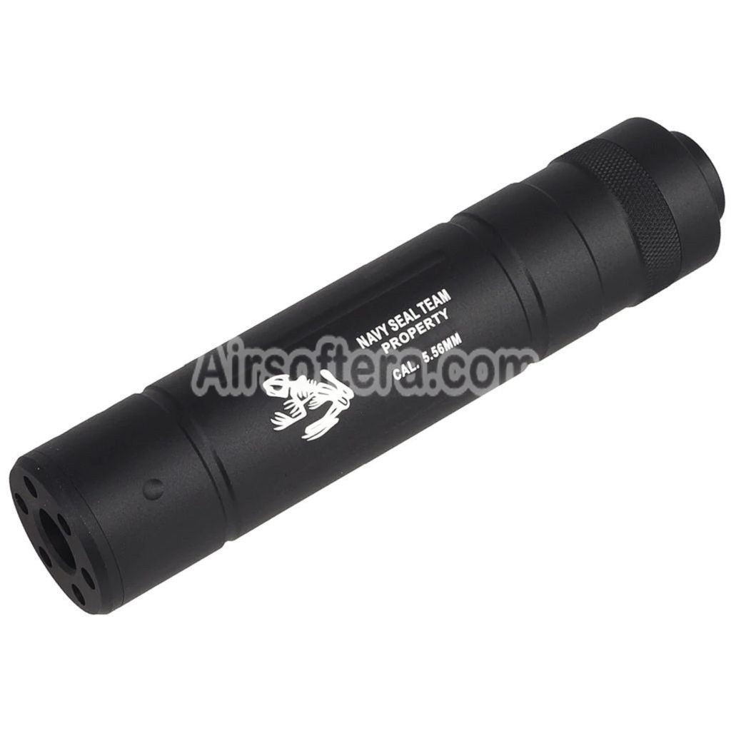 CYMA 145mm x 30mm Navy Seal Style Mock Suppressor Silencer Suitable For -14mm CCW Counter-Clockwise Thread
