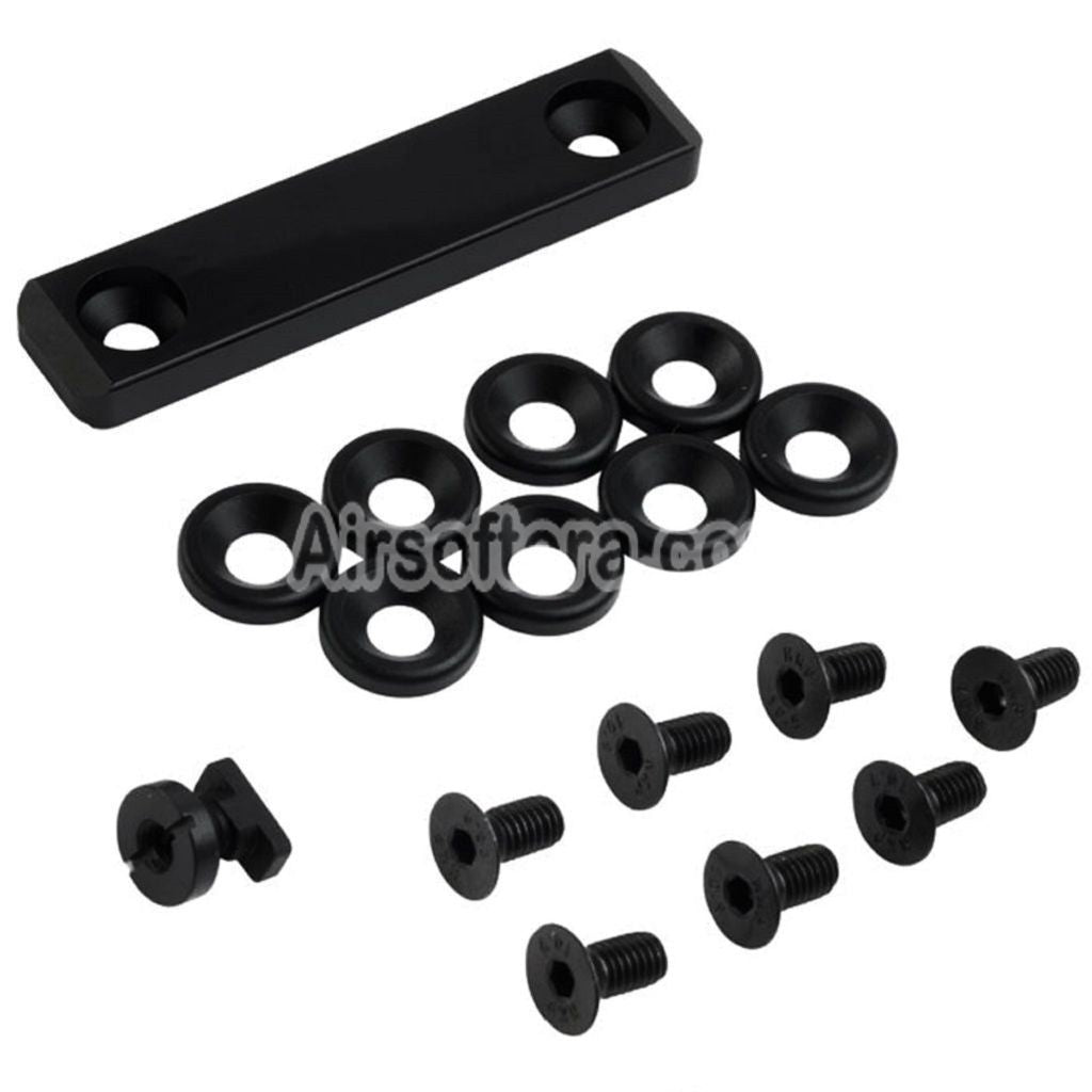 5KU CNC Aluminum 90mm DL-1 SPORT Handguard Extender For AKM AK105 AK74 AK Series Rifles Airsoft