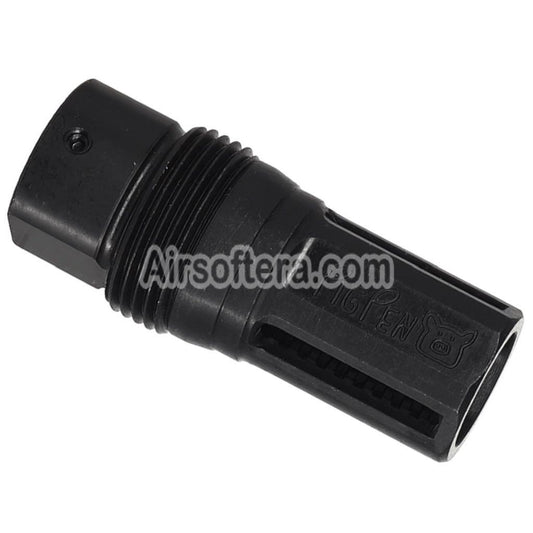 5KU 55mm Pig Pen Style Flash Hider -14mm CCW Counter-Clockwise Thread