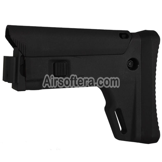 5KU ACR Style 7-Position Retractable Stock For Tokyo Marui SAIGA-12K Series Shotgun Airsoft Black - AirsoftEra