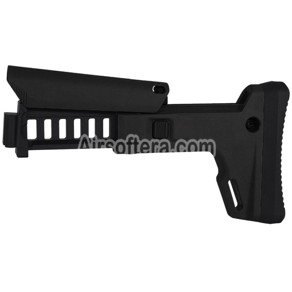 5KU ACR Style 7-Position Retractable Stock For Tokyo Marui SAIGA-12K Series Shotgun Airsoft Black - AirsoftEra
