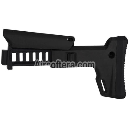 5KU ACR Style 7-Position Retractable Stock For Tokyo Marui SAIGA-12K Series Shotgun Airsoft Black - AirsoftEra