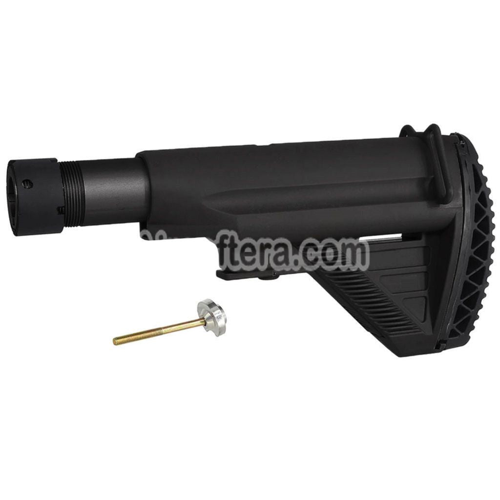 E&C Retractable Stock with Tube Suitable For E&C HK417 G28 Series AEG Rifles Airsoft