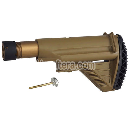 E&C Retractable Stock with Tube Suitable For E&C HK417 G28 Series AEG Rifles Airsoft