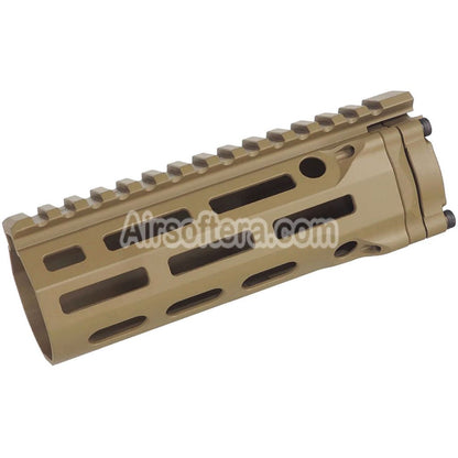 E&C MFR XL 6.0 Inches M-Lok Handguard Rail System For APS CYMA D-BOYS DOUBLE BELL E&C G&P JG Golden Eagle Matrix Tokyo Marui AR M4 M16 Series AEG Rifles Airsoft