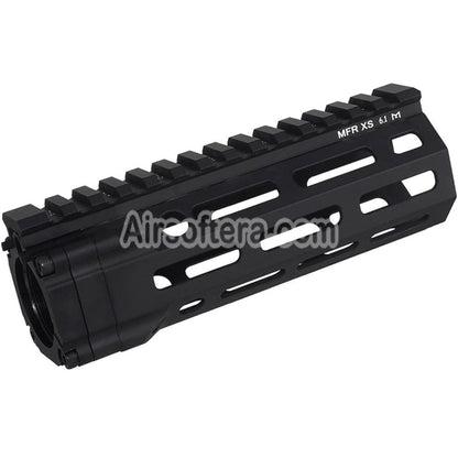 E&C MFR XS 6.1 Inches M-Lok Handguard Rail System For APS CYMA D-BOYS DOUBLE BELL E&C G&P JG Golden Eagle Matrix Tokyo Marui AR M4 M16 Series AEG Rifles Airsoft Black