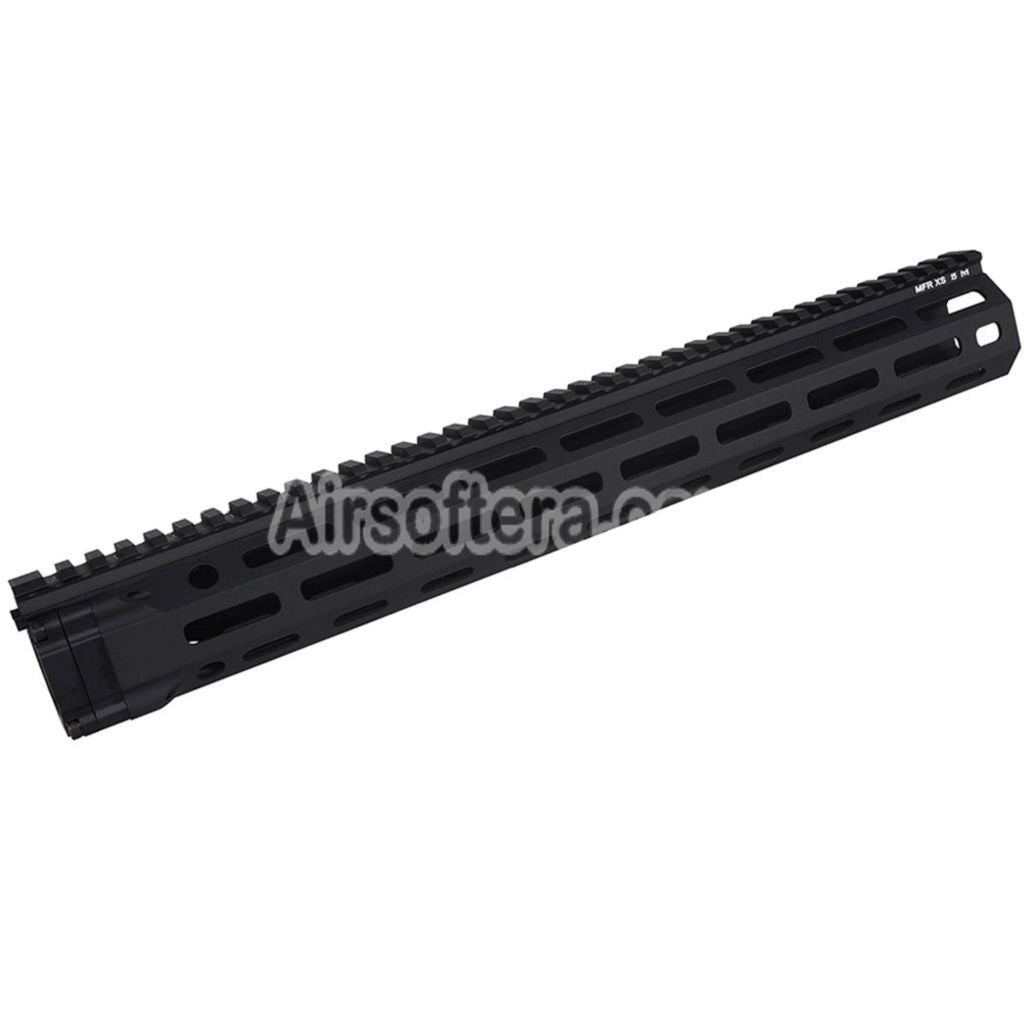 E&C MFR XS 15 Inches M-Lok Handguard Rail System For APS CYMA D-BOYS DOUBLE BELL E&C G&P JG Golden Eagle Matrix Tokyo Marui AR M4 M16 Series AEG Rifles Airsoft Black