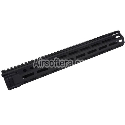 E&C MFR XS 15 Inches M-Lok Handguard Rail System For APS CYMA D-BOYS DOUBLE BELL E&C G&P JG Golden Eagle Matrix Tokyo Marui AR M4 M16 Series AEG Rifles Airsoft Black