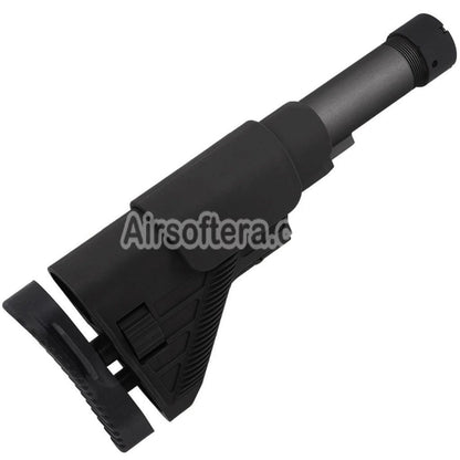 E&C DMR Style Retractable Stock with Tube Suitable For E&C HK417 G28 Series AEG Rifles Airsoft