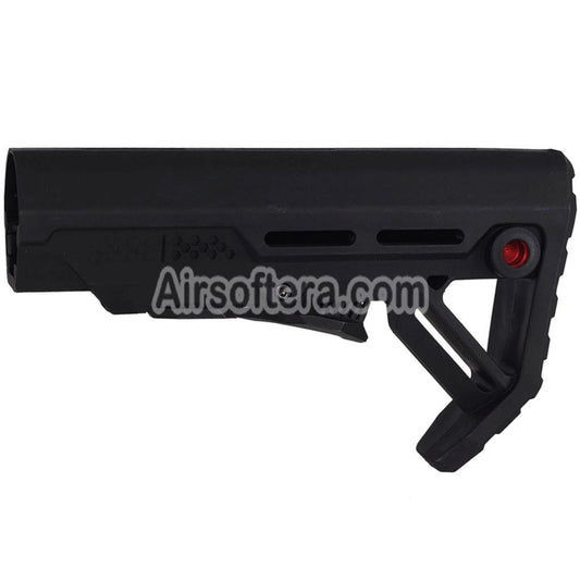 E&C MOD1 Style Retractable Stock Suitable For AR M4 M16 Series AEG Rifles Airsoft Black