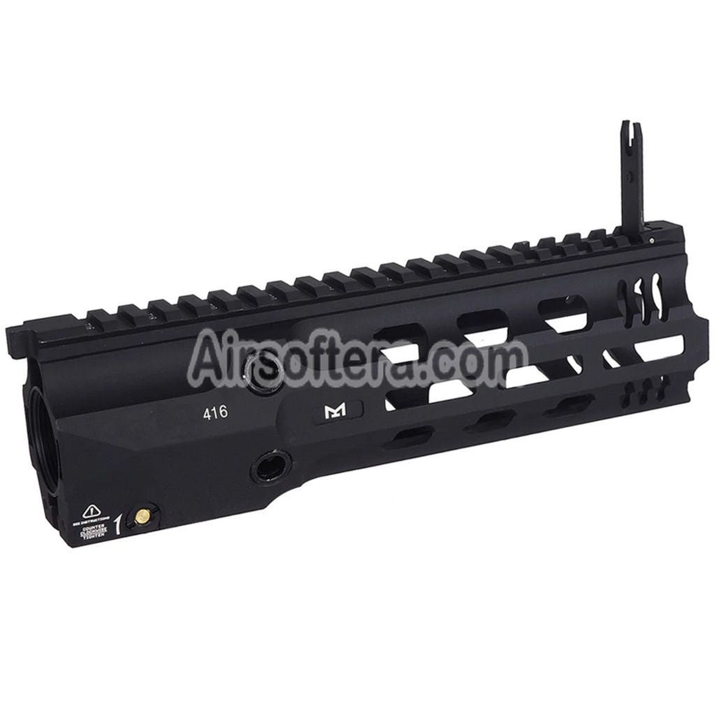 E&C GRIDLOK Style 9 Inches Full Duty M-Lok Handguard Rail System For E&C 416 Series AEG Rifles Airsoft Black