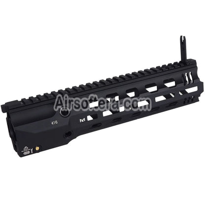 E&C GRIDLOK Style 11 Inches Full Duty M-Lok Handguard Rail System For E&C 416 Series AEG Rifles Airsoft Black