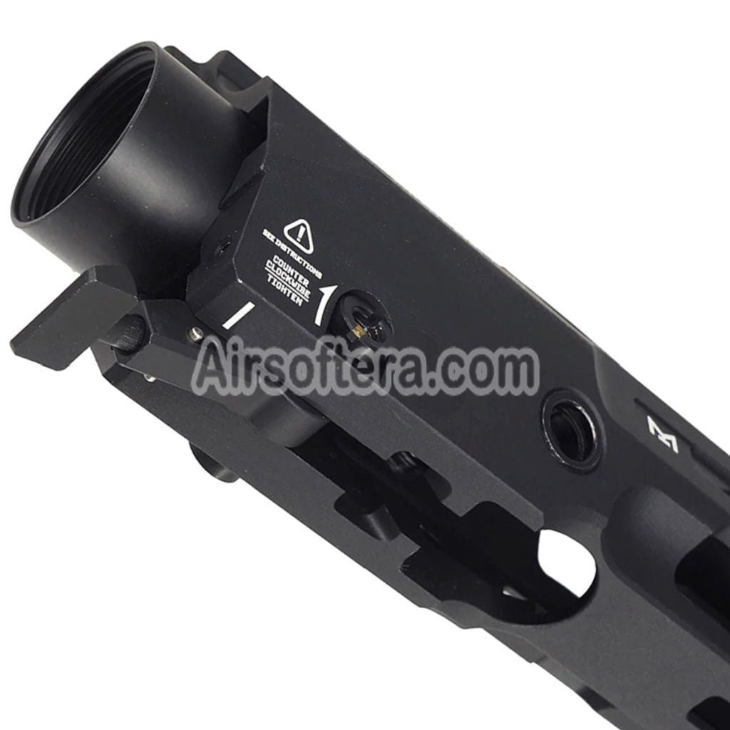 E&C GRIDLOK Style 11 Inches Full Duty M-Lok Handguard Rail System For E&C 416 Series AEG Rifles Airsoft Black