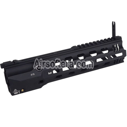 E&C GRIDLOK Style Lightspeed 11 Inches Full Duty M-Lok Handguard Rail System For E&C 416 Series AEG Rifles Airsoft Black