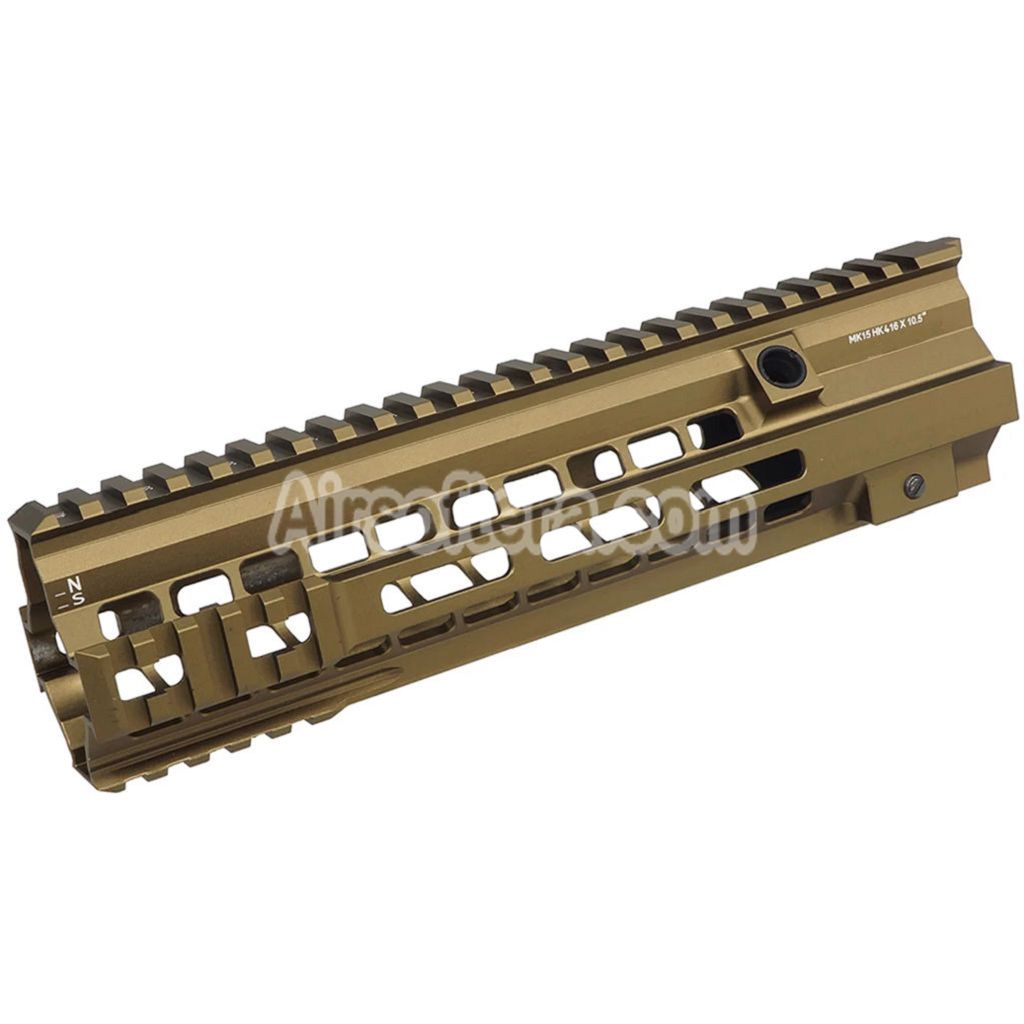 E&C Geissele Style 9.5 Inches M-Lok Handguard Rail System For E&C VFC 416 Series AEG Rifles Airsoft