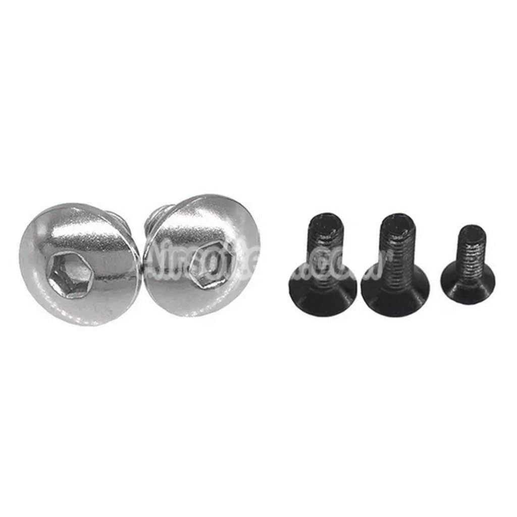 5KU CNC Aluminum Grip Type-9 For Tokyo Marui Hi-Capa 5.1 4.3 Series GBB Pistols Airsoft Black - AirsoftEra