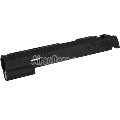 5KU CNC Aluminum Limcat WildCat Slide For Tokyo Marui Hi Capa M1911 Series GBB Pistols Airsoft Black - AirsoftEra