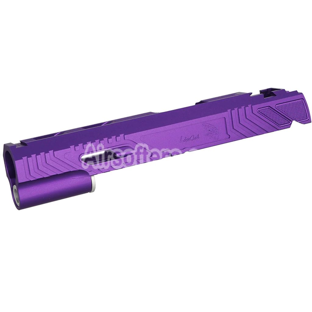 5KU CNC Aluminum Limcat WildCat Slide For Tokyo Marui Hi Capa M1911 Series GBB Pistols Airsoft Purple - AirsoftEra