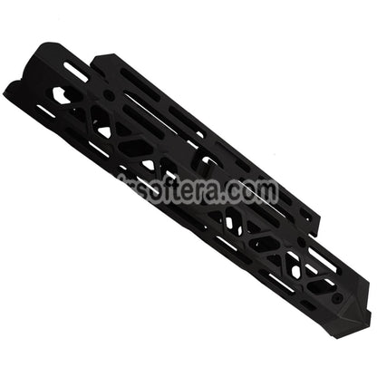 5KU KPYK CRC 1U020B Style 290mm Medium-Length M-LOK Upper Lower Handguard Rail System For Tokyo Marui AKM AK105 AKS-74U Series GBB Rifles Airsoft