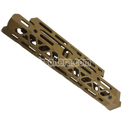 5KU KPYK CRC 1U020B Style 290mm Medium-Length M-LOK Upper Lower Handguard Rail System For Tokyo Marui AKM AK105 AKS-74U Series GBB Rifles Airsoft