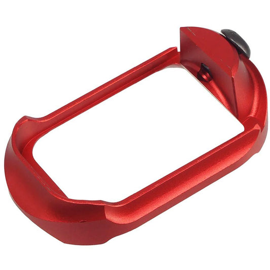 5KU CNC Aluminum Z PRO Compact Magwell For Tokyo Marui G17 G18C Series GBB Pistols Airsoft Red - AirsoftEra