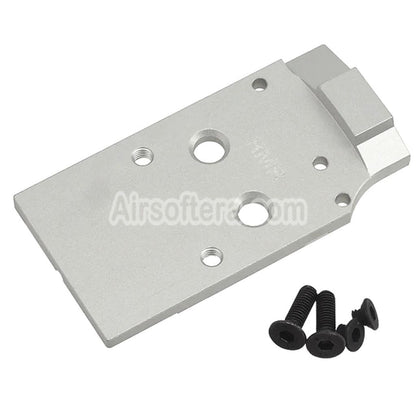 5KU CNC Aluminum Optic Ready Milling Slide with RMR Footprint Suitable For KJ Works ASG CZ Shadow2 Orange Series GBB Pistols Airsoft