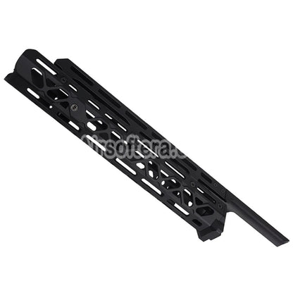 5KU Long Monolithic M-Lok Handguard Rail System For Tokyo Marui Saiga-12K Series Shotgun Airsoft Black