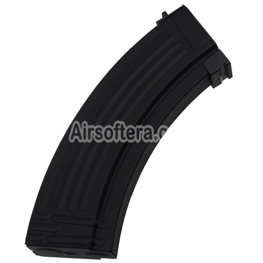 E&C 30rd Mid-Cap Magazine Suitable For AK Series AEG Rifles Airsoft Black - AirsoftEra
