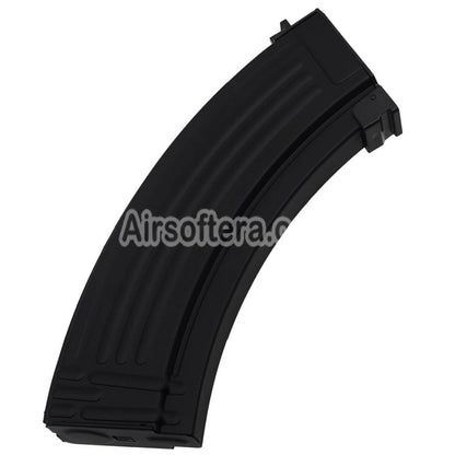 E&C 70rd Mid-Cap Magazine Suitable For AK Series AEG Rifles Airsoft Black - AirsoftEra