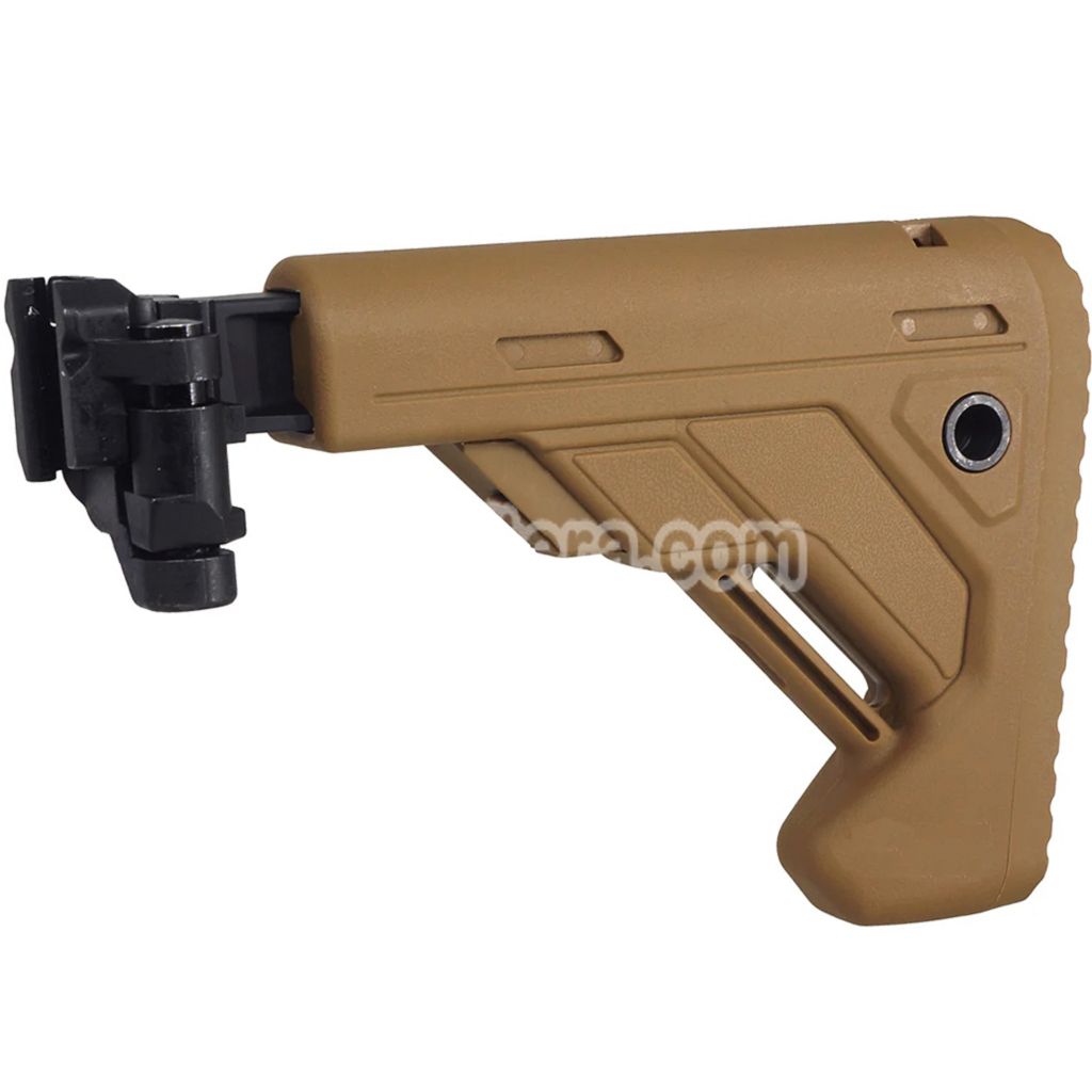 E&C 5-Positions Retractable Folding Stock Suitable For 20mm Picatinny Rail E&C SIG MPX MCX Series Rifles Airsoft