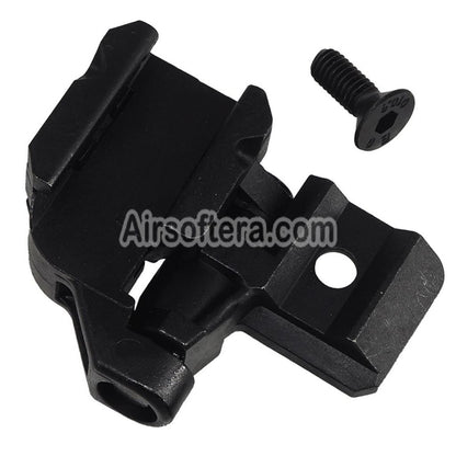 E&C Stock Hinge Adapter Suitable For 20mm Picatinny Rail E&C SIG MPX MCX Series Rifles Airsoft Black