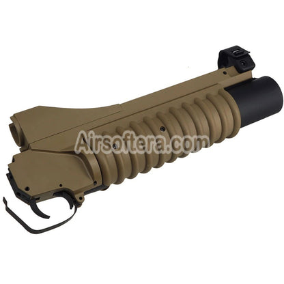E&C 3in1 M203 Gas Powered 40mm Grenade Launcher (Short-Type) AEG Tan