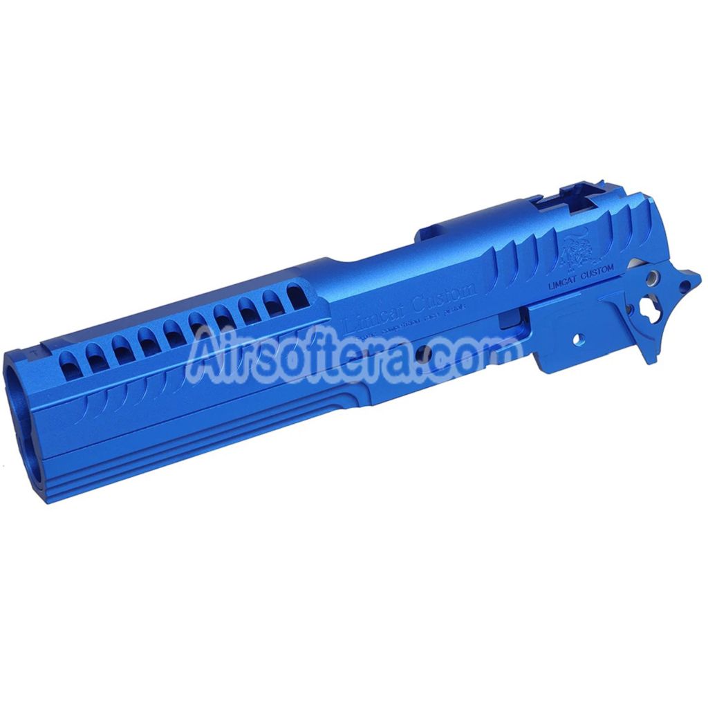5KU CNC Aluminum LimCat Custom Style Middle Frame Slide Set Suitable For Tokyo Marui Hi-Capa 5.1 Series GBB Pistols Airsoft - AirsoftEra
