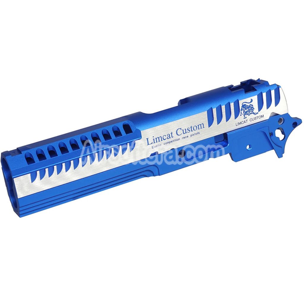 5KU CNC Aluminum LimCat Custom Style Middle Frame Slide Set Suitable For Tokyo Marui Hi-Capa 5.1 Series GBB Pistols Airsoft - AirsoftEra