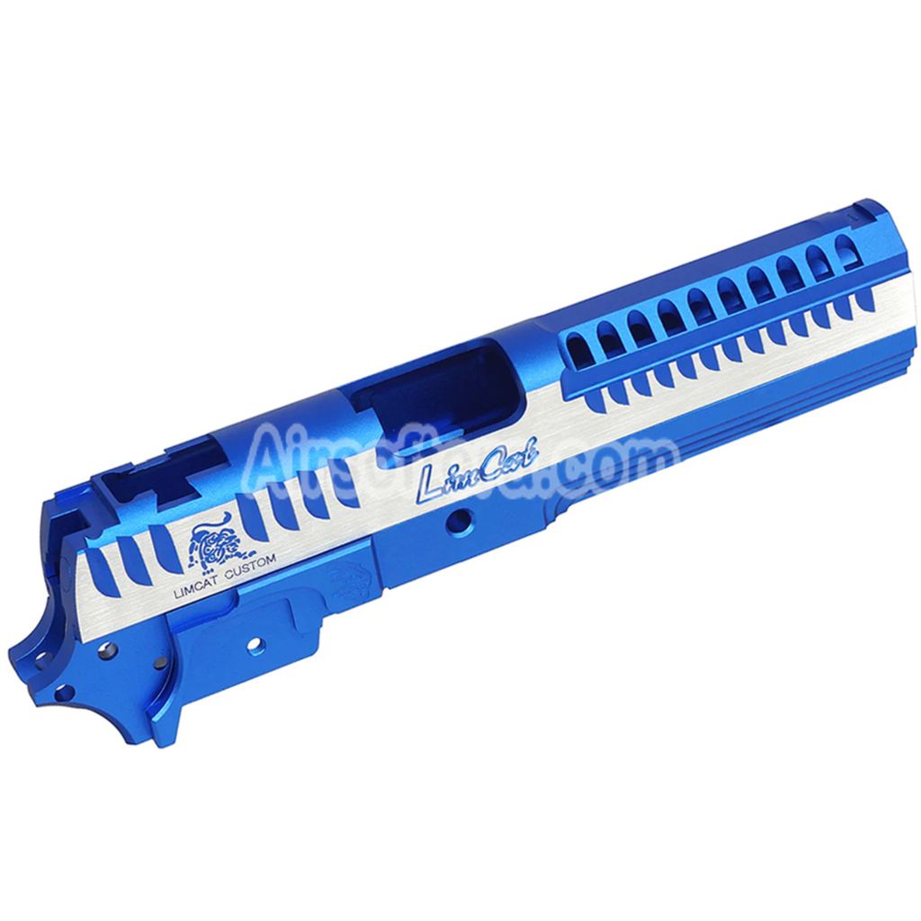 5KU CNC Aluminum LimCat Custom Style Middle Frame Slide Set Suitable For Tokyo Marui Hi-Capa 5.1 Series GBB Pistols Airsoft - AirsoftEra