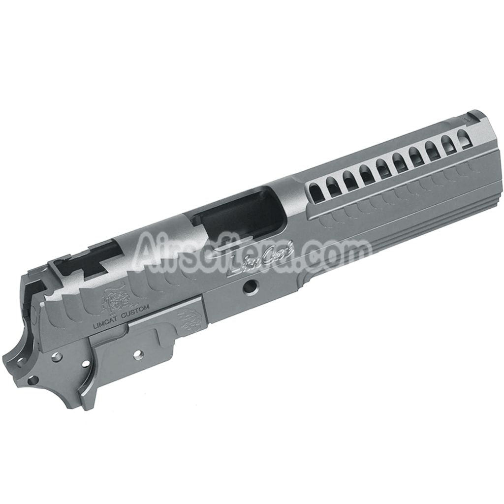 5KU CNC Aluminum LimCat Custom Style Middle Frame Slide Set Suitable For Tokyo Marui Hi-Capa 5.1 Series GBB Pistols Airsoft - AirsoftEra