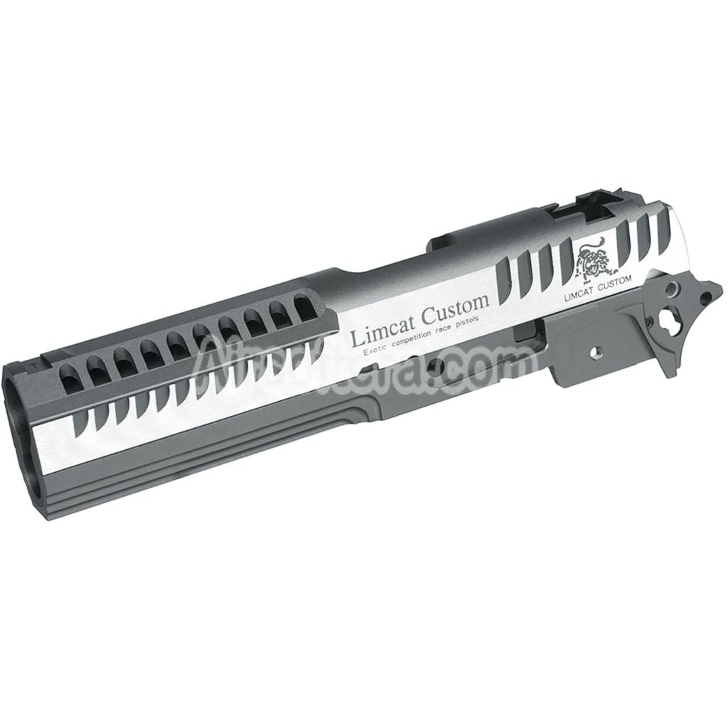 5KU CNC Aluminum LimCat Custom Style Middle Frame Slide Set Suitable For Tokyo Marui Hi-Capa 5.1 Series GBB Pistols Airsoft - AirsoftEra