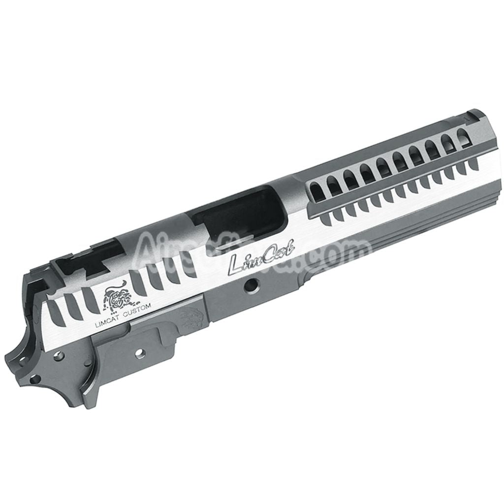 5KU CNC Aluminum LimCat Custom Style Middle Frame Slide Set Suitable For Tokyo Marui Hi-Capa 5.1 Series GBB Pistols Airsoft - AirsoftEra