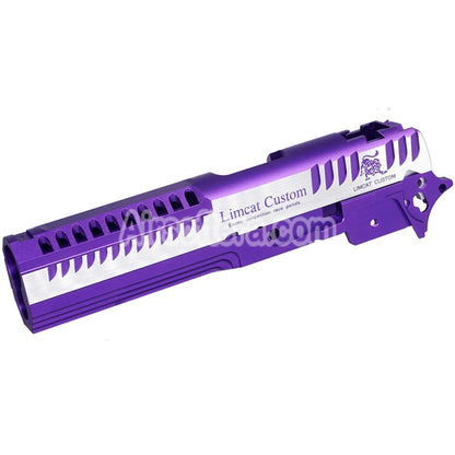 5KU CNC Aluminum LimCat Custom Style Middle Frame Slide Set Suitable For Tokyo Marui Hi-Capa 5.1 Series GBB Pistols Airsoft - AirsoftEra