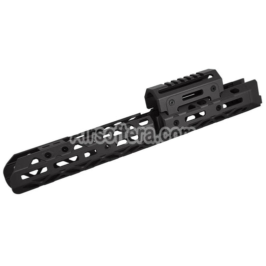 5KU KPYK CRC 1U040 Style 363mm M-LOK Handguard Rail System For Tokyo Marui AKM GBB Rifles Airsoft