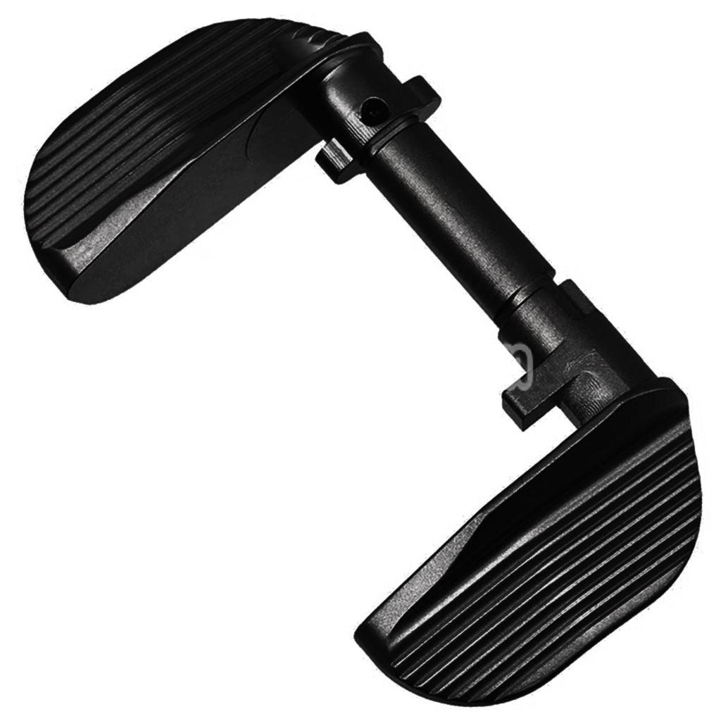5KU CNC Stainless Steel Thumb Safety-Ambi Type-B For KJ Works ASG CZ Shadow2 Series GBB Pistols Airsoft Black