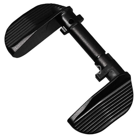 5KU CNC Stainless Steel Thumb Safety-Ambi Type-B For KJ Works ASG CZ Shadow2 Series GBB Pistols Airsoft Black