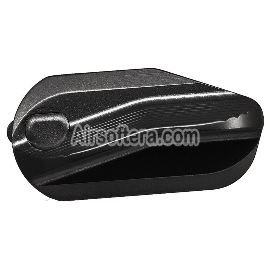 5KU CNC Stainless Steel Thumb Safety-Ambi Type-B For KJ Works ASG CZ Shadow2 Series GBB Pistols Airsoft Black