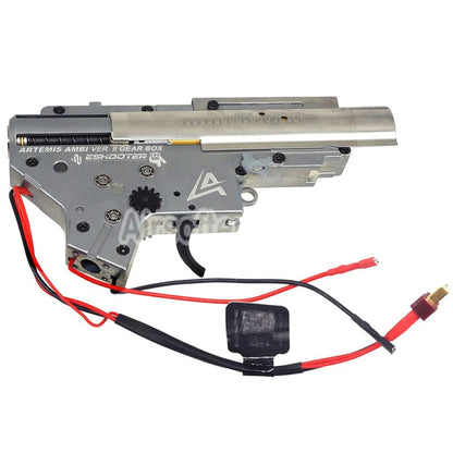 APS Artemis Version 2 V2 Gearbox Ambidextrous with E-Shooter ETU For M4 M16 Series AEG EBB Rifles Airsoft Rear Wired